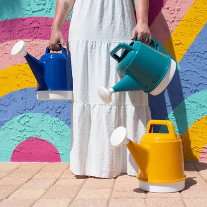 Watering Can Deluxe 2 Gallon (256 Fl Oz) Classic Blue