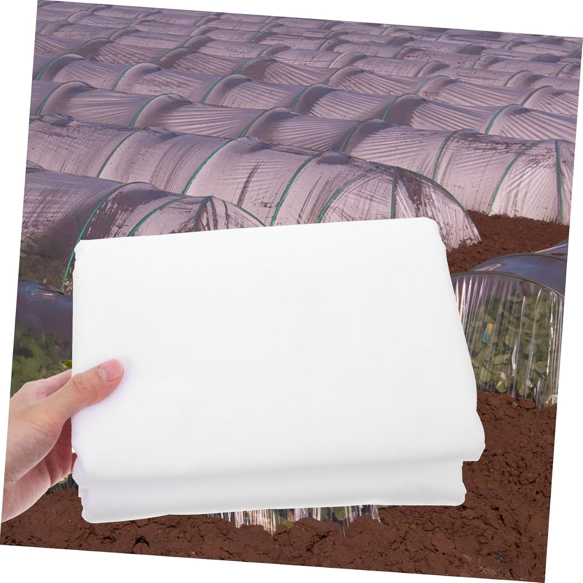 Plant Frost Cover Shrub Freeze Protection Nonwoven Floating Row Cover Winter Plant Safety Outdoor Vegetable Blanket Frost Protection