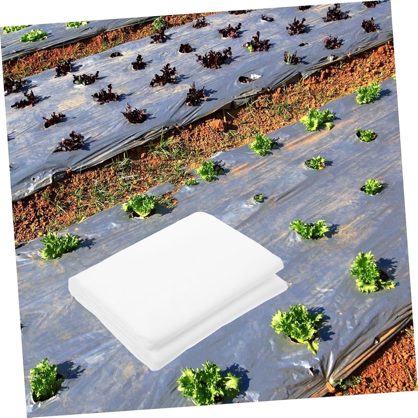 Plant Frost Cover Shrub Freeze Protection Nonwoven Floating Row Cover Winter Plant Safety Outdoor Vegetable Blanket Frost Protection