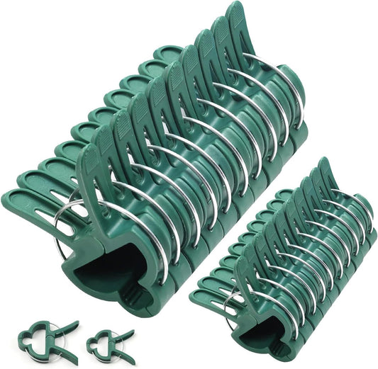 20pc Gentle Plant & Flower Clips for Supporting Stems