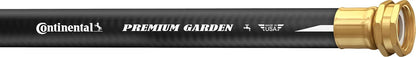 Premium Garden, Black Heavy Duty Cold Water Garden Hose, 5/8in Inside Diameter x 25ft Length, Male x Female Garden Hose Thread