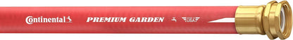 Premium Garden, Black Heavy Duty Cold Water Garden Hose, 5/8in Inside Diameter x 25ft Length, Male x Female Garden Hose Thread