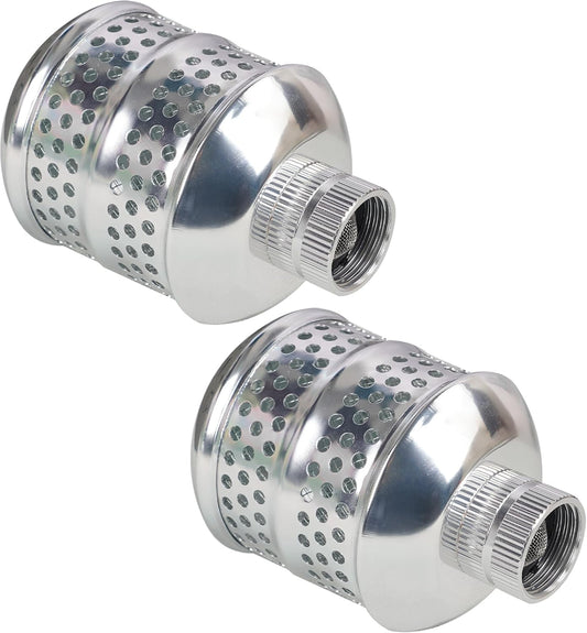2 Pack Bubbler Sprinkler Heads, Aluminum Diffuser Flood Nozzle for Delicate Watering, Gentle Garden Metal Watering Soaker Sprinkler for Plants Garden Lawn Yard