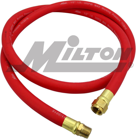 2780-6LH 6 Foot 1/2" EPDM Rubber Leader Hose