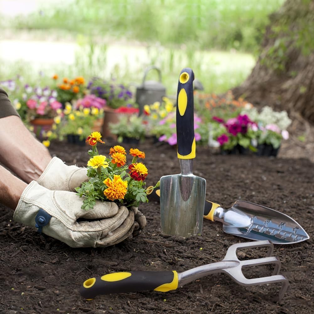Garden Shovel Tool, Stainless Steel Heavy Duty Garden Trowel for Weeding