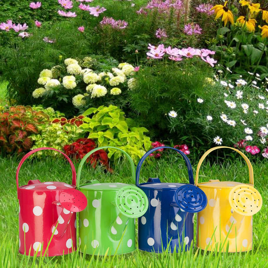 PRODUCTS CORP 1/2 gallon, Polka Dot Watering Can, Color may vary