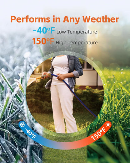Leader Hose 6ft x 5/8",Short Water Hose for Hose Reel,Leakproof,Lightweight, Flexible Hybrid Hose with Swivel Handle, Female to Female Fittings