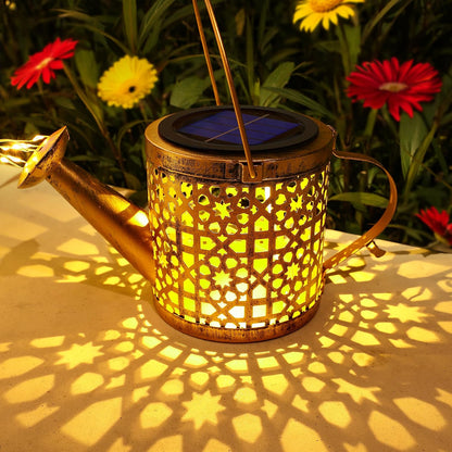Solar Watering Can Lights Waterproof Outdoor Decorative Garden Decor