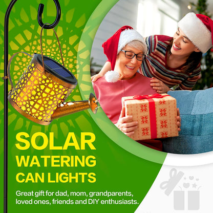 Solar Watering Can Lights Waterproof Outdoor Decorative Garden Decor