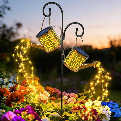 Solar Watering Can Lights Waterproof Outdoor Decorative Garden Decor