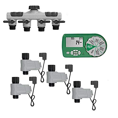 2-Zone Automatic Yard Watering System with Hose Timer - 58911