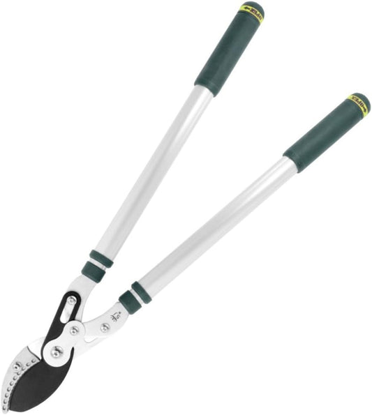 8081KEW Kew Gardens Dual Compound Telescopic Anvil Loppers - Silver