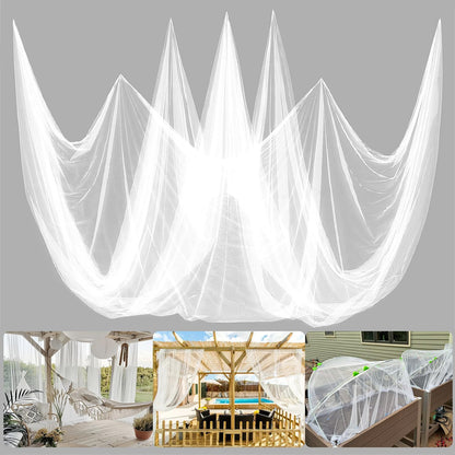 Mosquito Net for Patio & Garden Mesh Screen Breathable Insect Bug Bird Netting for Plants, Trees, Outdoor Tents, DIY Protection Free Cutting Black/4 * 2.4M