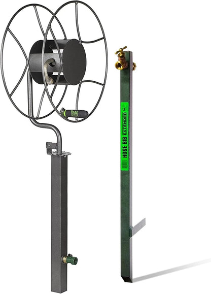 Free Standing Swivel Hose Reel, 360 Degree Rotation