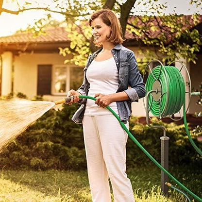 Free Standing Swivel Hose Reel, 360 Degree Rotation