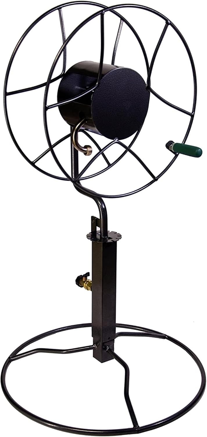 Free Standing Swivel Hose Reel, 360 Degree Rotation