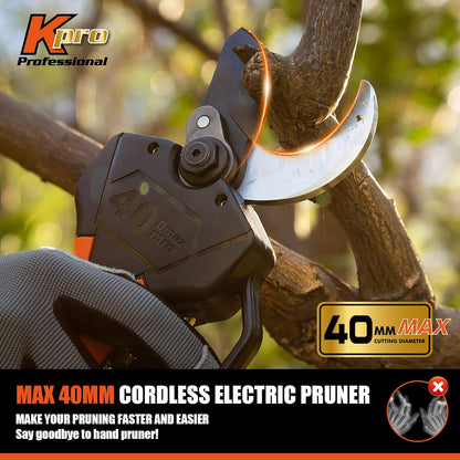 Electric Pole Lopper 40MM Professional Cordless Pruning Shear