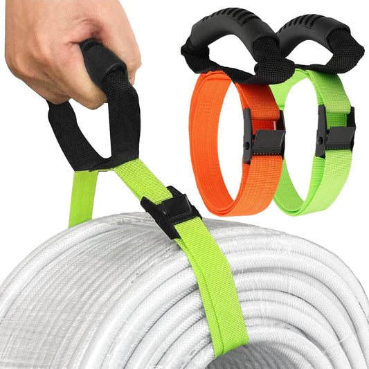 Heavy Duty Storage Straps with Handle, 2 Pack