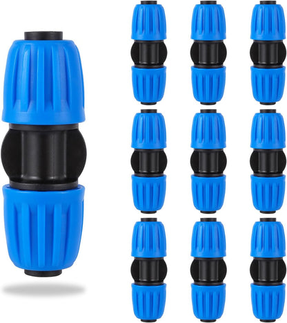 24Pcs 1/2" Drip Irrigation Fittings Kit,Irrigation Hose Connector