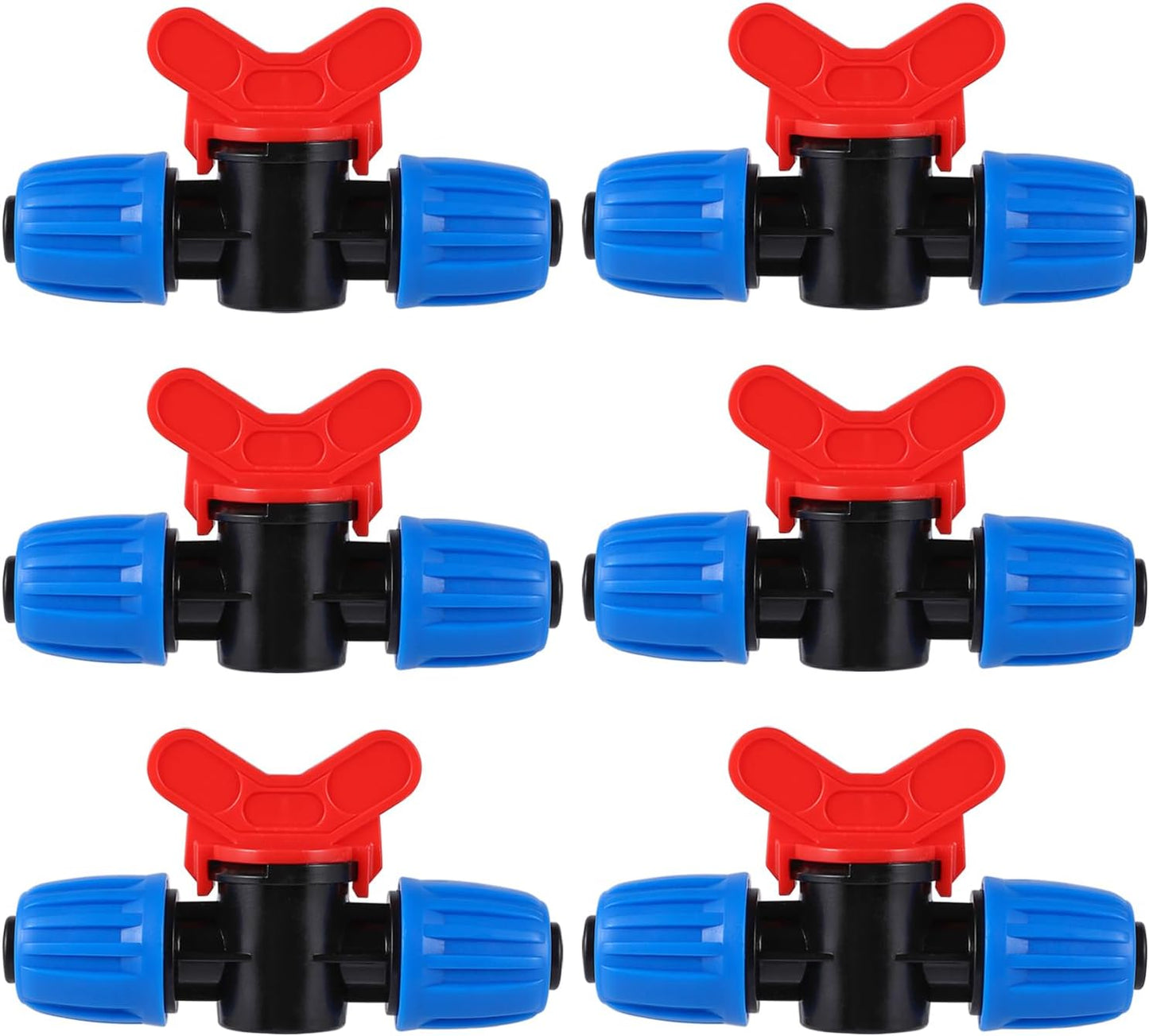 24Pcs 1/2" Drip Irrigation Fittings Kit,Irrigation Hose Connector