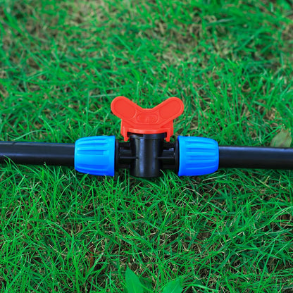 24Pcs 1/2" Drip Irrigation Fittings Kit,Irrigation Hose Connector