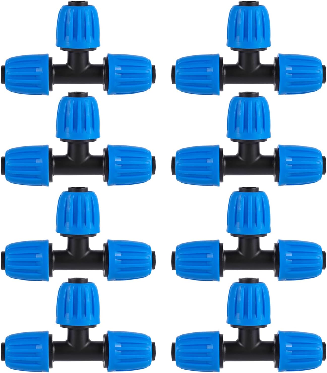 24Pcs 1/2" Drip Irrigation Fittings Kit,Irrigation Hose Connector