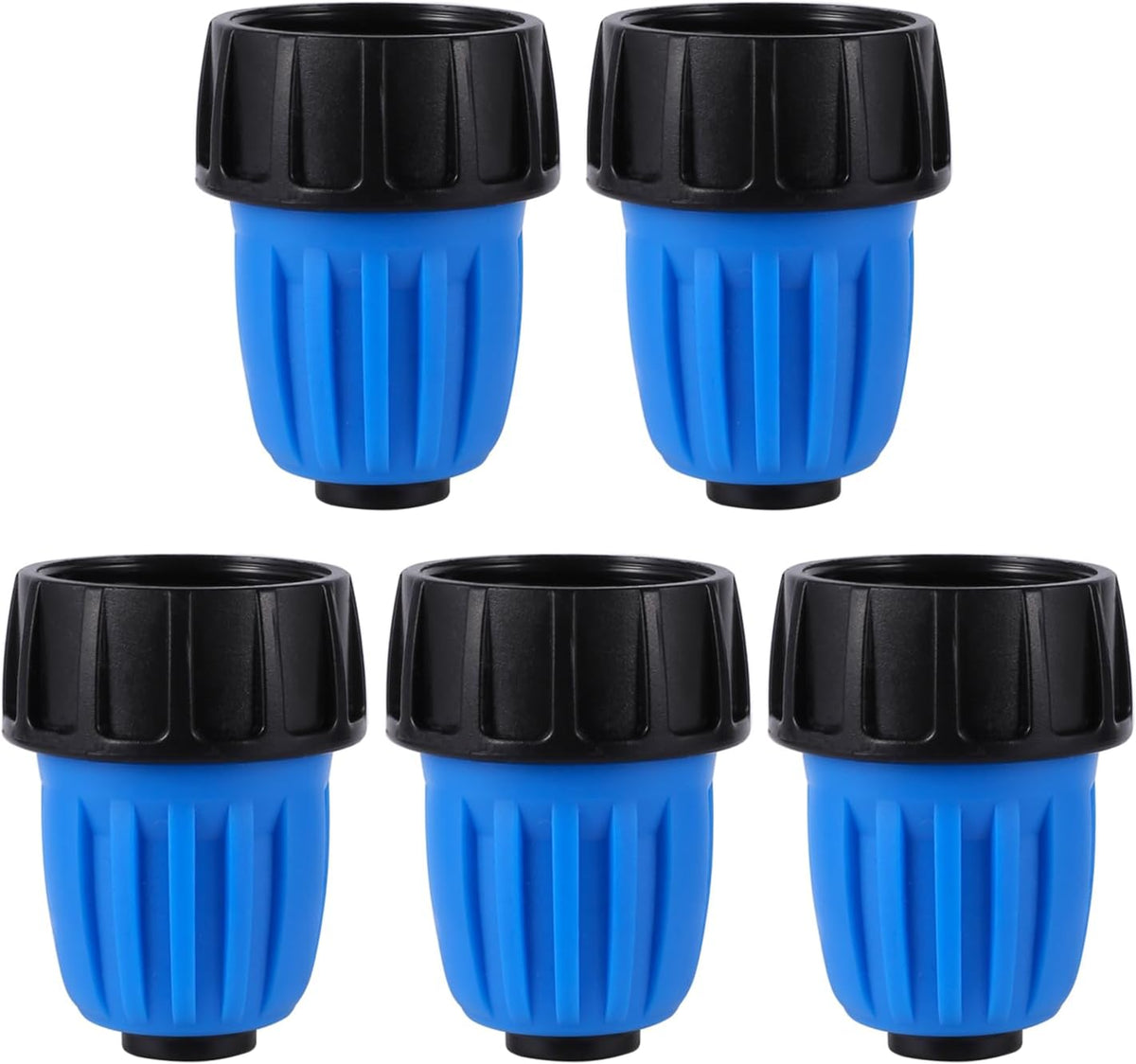 24Pcs 1/2" Drip Irrigation Fittings Kit,Irrigation Hose Connector
