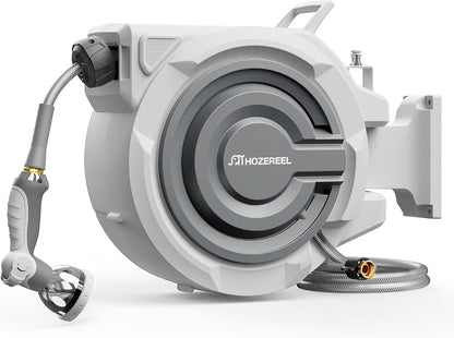 Retractable Garden Hose Reel 1/2" x 110ft