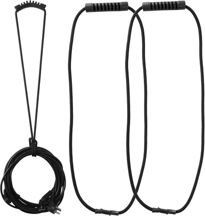 Water Pipe Storage Strap, Extension Cord Storage Straps 24 Inch Portable with Carrying Handle Vacuum Hose Holder for Pool Hoses, Garden Hoses, Cables