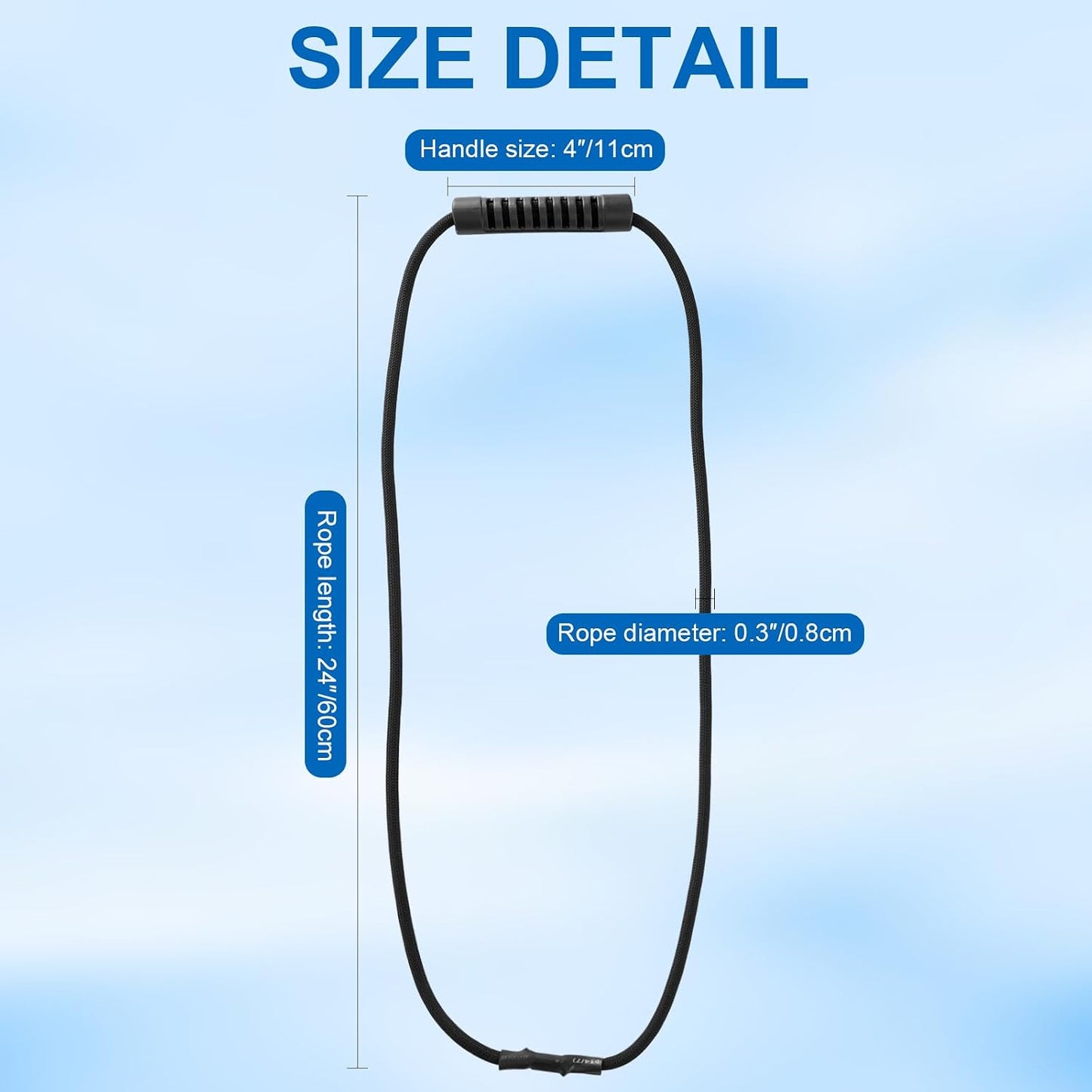 Water Pipe Storage Strap, Extension Cord Storage Straps 24 Inch Portable with Carrying Handle Vacuum Hose Holder for Pool Hoses, Garden Hoses, Cables