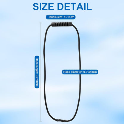 Water Pipe Storage Strap, Extension Cord Storage Straps 24 Inch Portable with Carrying Handle Vacuum Hose Holder for Pool Hoses, Garden Hoses, Cables