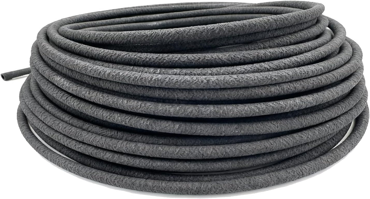 1/4 in Soaker Hose Tubing for Drip Irrigation,100FT Garden Beds Soaker Irrigation Tubing Hose with Various Accessories Rubber Longer Lasting Drip Irrigation for Watering Garden Beds Vegetable Lawn