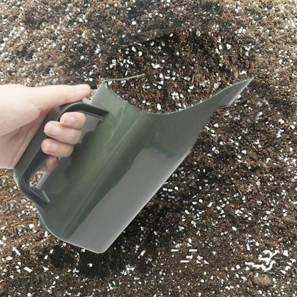 Garden Shovel,Soil Scoop Plastic Garden Cultivation Scoop,Hand Scooper Soil Sifter,Handy GardenScooper,Multi-Function SoilShovel Digging Tool for Soil,Compost,Plants