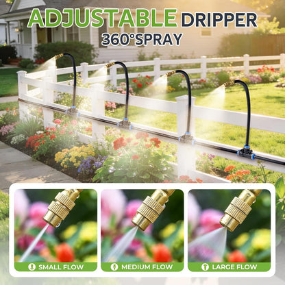 33FT Garden Watering Kit for Small Gardens