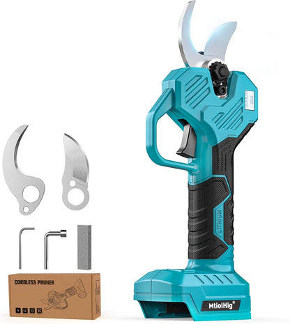 Electric Pruning Shears Compatible with DeWALT 20V – 26000RPM Cordless Garden Pruner,0.8-2 inch Max Cutting Diameter PVC Cutter Tree Trimmer with LCD Display & SK7 Blades(Tool Only)