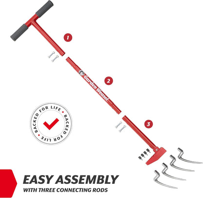 Claw Pro 3-in-1 Hand Cultivator Tiller Weeder Soil Loosener