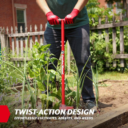 Claw Pro 3-in-1 Hand Cultivator Tiller Weeder Soil Loosener