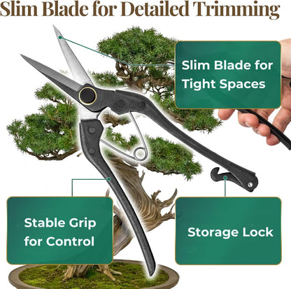Japanese Pruning Shears, 8.2" Long, Cuts up to 0.2", Made in Japan