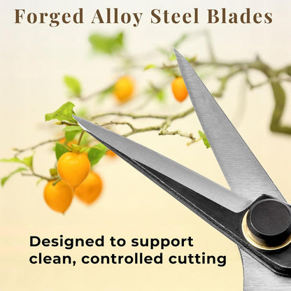 Japanese Pruning Shears, 8.2" Long, Cuts up to 0.2", Made in Japan