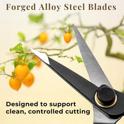 Japanese Pruning Shears, 8.2" Long, Cuts up to 0.2", Made in Japan