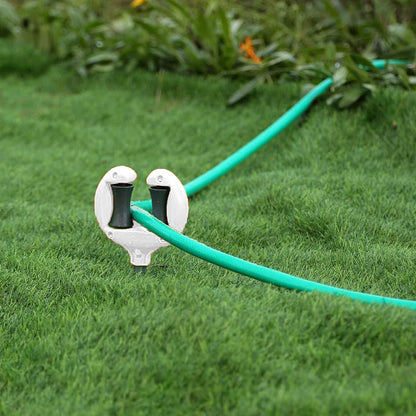 Garden Hose Guide Spikes Rustfree Metal Stake Water Pipe Positioning Holder Roller Outdoor Yard Garden Irrigation Tool Hose Guide Stake