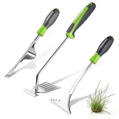 3-Piece Weed Puller Tool Set