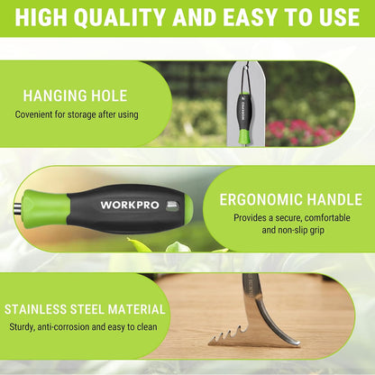 3-Piece Weed Puller Tool Set
