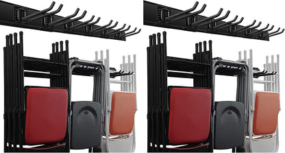 Garage Storage Organization Wall Mount Folding Chair Hangers