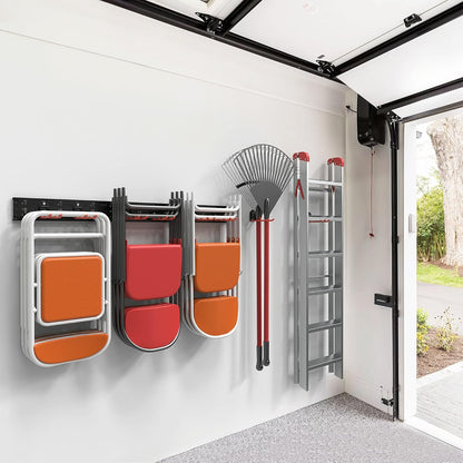 Garage Storage Organization Wall Mount Folding Chair Hangers