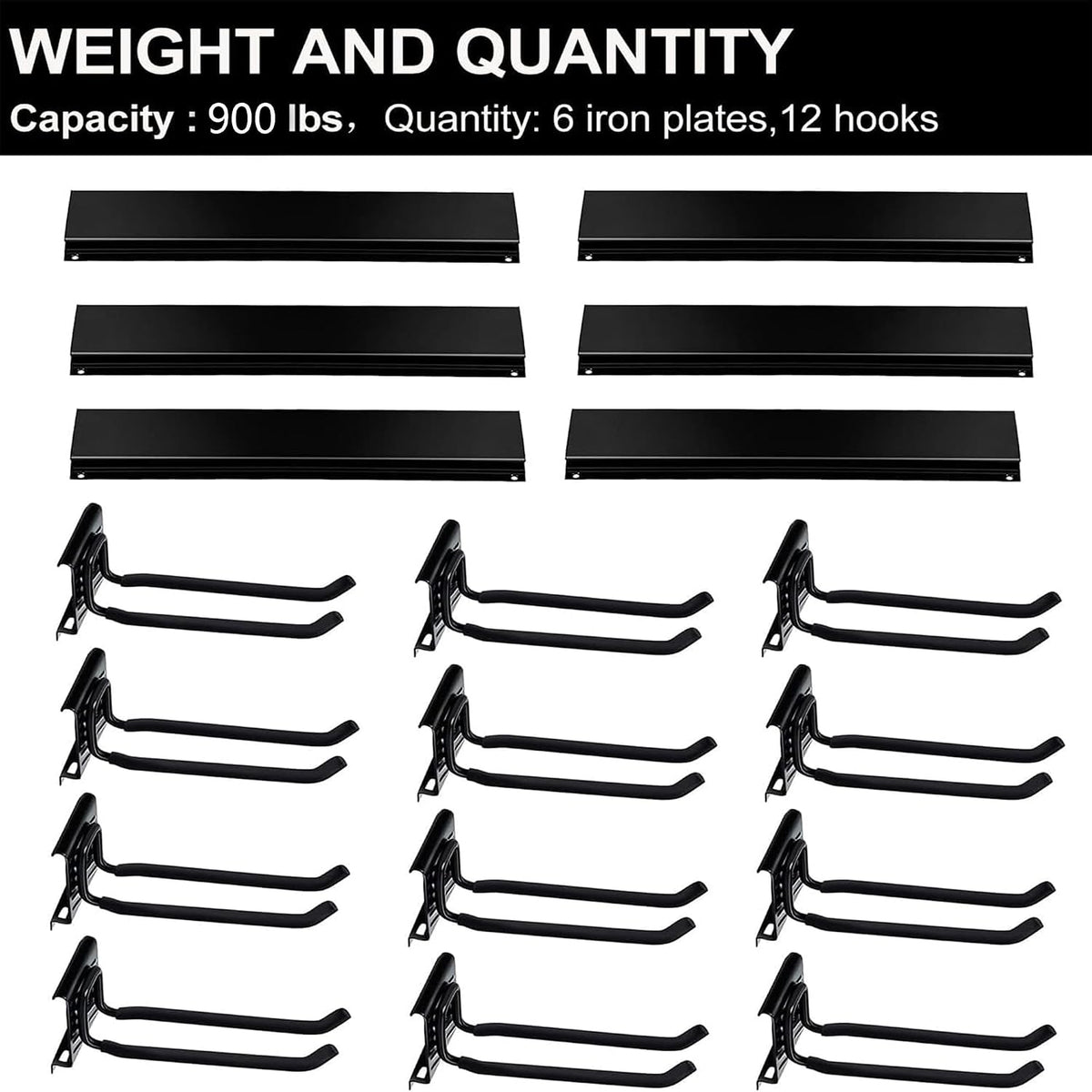 Garage Storage Organization Wall Mount Folding Chair Hangers