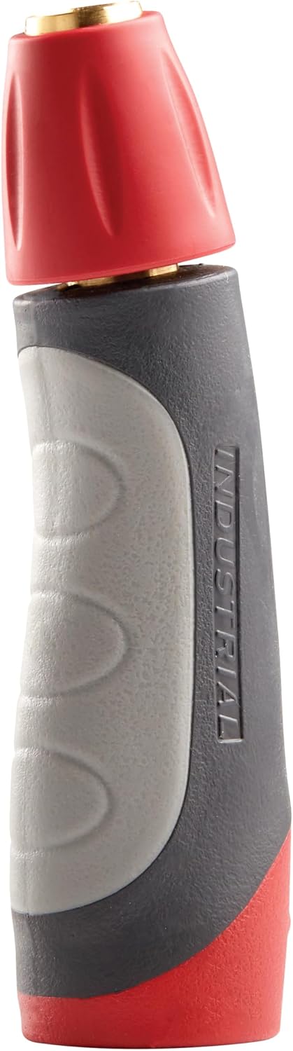 Pro Heavy Duty Twist Hose Nozzle with Insulated Grip, Garden Hose Nozzle for Watering and Cleaning
