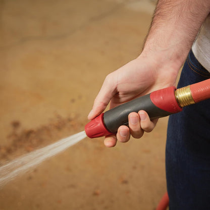 Pro Heavy Duty Twist Hose Nozzle with Insulated Grip, Garden Hose Nozzle for Watering and Cleaning