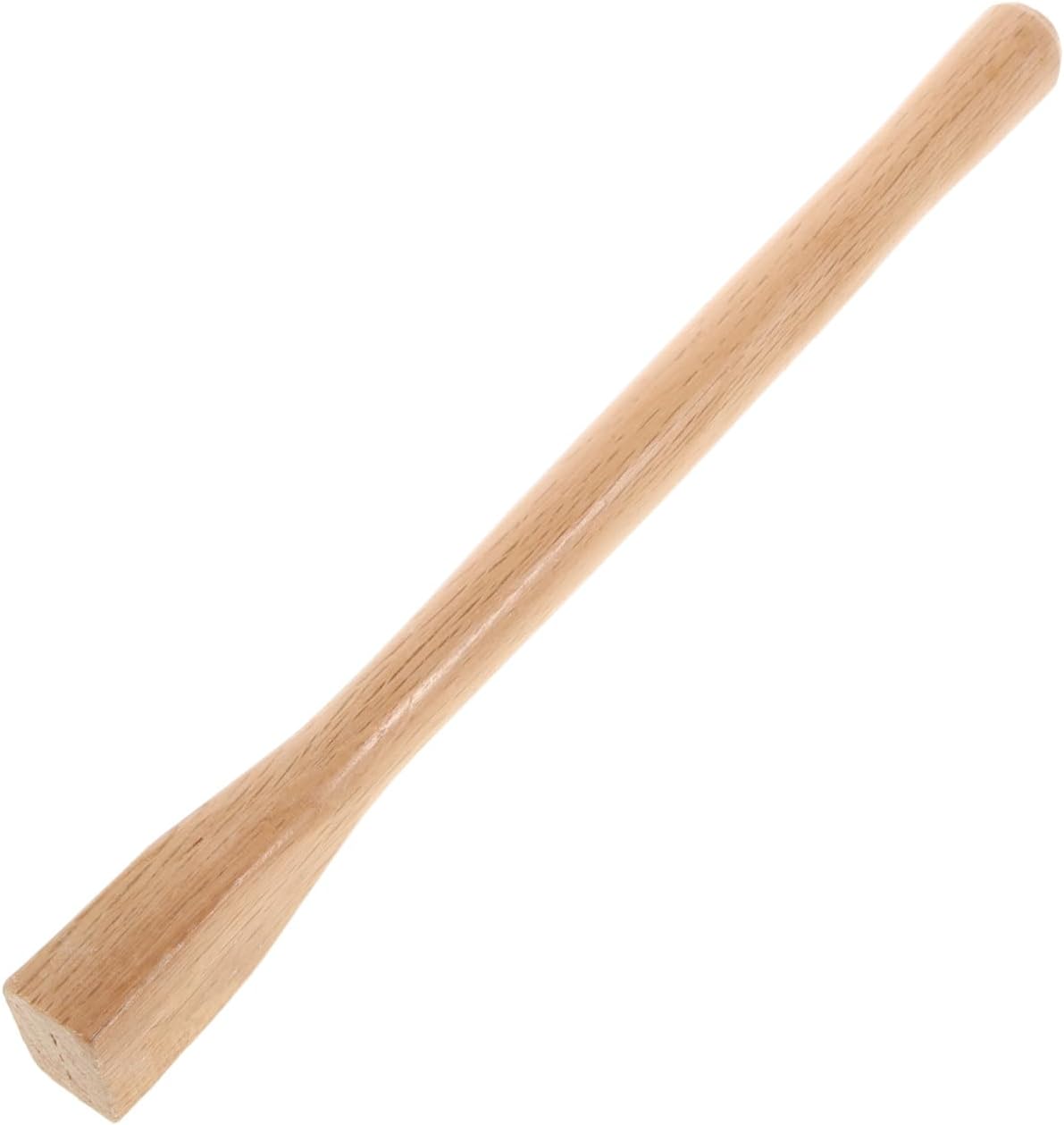 Wooden Hoe Handle Replacement - Durable Oak Wood Grip for Gardening, Fits Small Hoe, 14.56-Inch Lightweight Design
