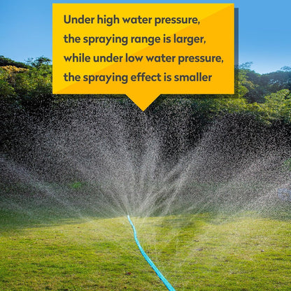 Upgrade Flat Sprinkler Soaker Hose for Garden, Heavy Duty 3-Tube Lawn Irrigation Hose with Landscape Stakes, No-Kink Flexible Watering Hose for Yard, Plants (25FT)
